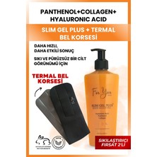 For You Gold Sıkılaştırıcı, Bölgesel Incelme, Selülit ve Çatlak Karşıtı, Slim Jel Plus& Termal Bel Korsesi