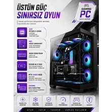 Apphirex Rebirth X05 Ryzen 5 5500 | 16GB Ram | 512GB M2 SSD | RTX5060 Sıvı Soğutmalı Oyun Bilgisayarı
