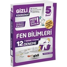 Anonim Gizli Yayınları 5. Sınıf Fen Bilimleri 12’li Deneme