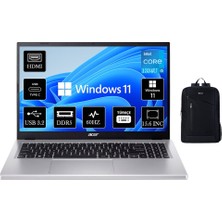 Acer Aspire Lite AL16-54P Intel Core I5 1334U 24GB 512GB SSD Windows 11 Pro 15.6'' Fhd Taşınabilir Bilgisayar NX.D76EY.001