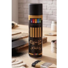 Artlantis Sprey Boya 200 ml 1 Adet Südor Hızlı Kuruyan Renkli Profesyonel Canlı Renk Ahşap Plastik Demir Metal Cam Porselen Duvar