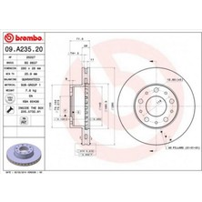 Brembo Depomix Ön Fren Diski Boxer Iii Jumper Iii Ducato Iii 06- 15 Jant Kucuk 280X28X5DL Hali