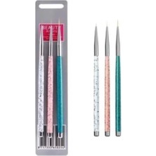 Empressco Arasia Nail Art Ince Kıl Fırça Seti – 3’lü Profesyonel Tırnak Sanatı Fırçaları - Fiyatı, Yorumları
