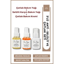 For You Gold Çatlak Bakım Kremi, Çatlak Bakım Yağı ve Selülit Karşıtı Bakım Yağı 3lü Fırsat Paketi