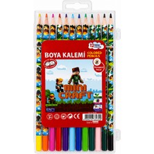 Danacı Kırtasiye Fatih Kırtasiye 12 Renk Kuru Boya Mcraft Tekil Ürün Çok Renkli Kalem Çantası ile Dayanıklı