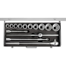 İzeltaş Oniki Köşe Lokma Anahtar Takım 14 Lü 3/4" Sae