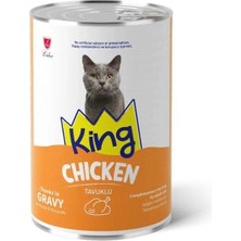 King Gravy Tavuklu 400 gr Yetişkin Konserve Kedi Maması