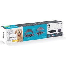 10373499 M-Pets Elevated Çadırlı Kedi ve Köpek Yatağı (Xl)