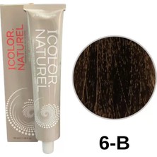 IColor Naturel Icolor Natural Tüp Boya 100ML. 6b K.k.soğuk Bej