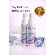 For You Gold Unisex Tüy Dökücü Krem Sprey 100 ml x 2 Adet