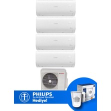 Bosch Multi Split Inverter Klima 36000 Btu 1 Dış + 4 Iç Ünite 9+12+12+12 Btu (Su Arıtma Sürahisi Hediyeli)