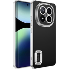Royal Cover Redmi Note 14 Pro Plus Uyumlu Kenarları Parlak ve Logo Detaylı Şık Esnek Silikon Kapak Rcv/omega