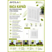 Avcılar Plastik Düğmeli Baca Kapağı