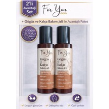 For You Gold Dolgunlaştırıcı, Dikleştirici Göğüs ve Kalça Büyütmeye Yardımcı Bakım Jeli 100 ml x 2 Adet