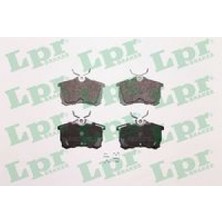 LPR Depomix Arka Fren Balata Honda Accord Euro 1.8l 2.0l F18B F20Z Ch Cg Kasa 98-02 / 2.0l 2.4l K20 K24 2.2l C Dti cl Cn Kasa 03-