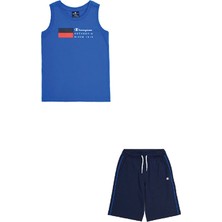 Champion Champıon Unısex Çocuk Şort T-Shırt Takım 306702-BS023