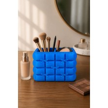 Nova Print Fiyonk Detaylı Puffy Masaüstü Organizer – 3D Baskı Makyaj ve Kalemlik Düzenleyici