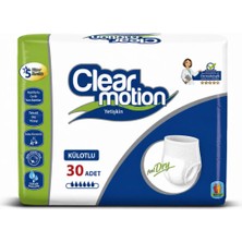 Clear Motion Yetişkin Külotlu X-Large Hasta Bezi 30LU 4 Paket