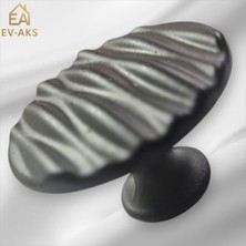 Reis Kulp Dolap Çekmece Kulp Mutfak Banyo Dolabı Için Düğme Model Kulp Düğme Mat Siyah 2 Adet