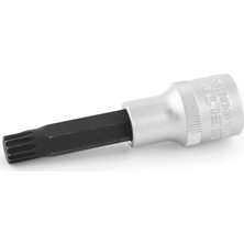İzeltaş Bits Uç Oniki Köşe Lokmalı Yivli 140 mm Uzun 8