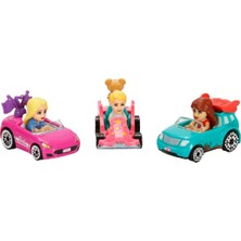 Hot Wheels Racerverse Barbie Yarış Pisti Arabaları 3’lü Paket Jdg