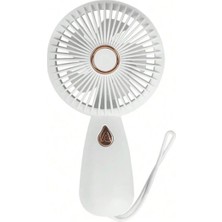 GUNKES Mini Vantilatör Şarjlı Yüksek Fan Gücü Tutmalı Fan Mini Fan Vantilatör