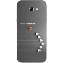 Le Balvo Samsung Galaxy A7 (2017) Uyumlu Be The Difference Baskılı Silikon Kılıf