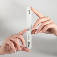 Empressco Momo Professional Protez Tırnak Kağıt Törpü, 180/240 Düz Oval Beyaz Tırnak Törpüsü - Fiyatı, Yorumları
