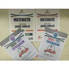 Eser Alan Yayınları Tyt Msü+Ayt  Matematik Konu Konu Çıkmış Sorular Son 8 YIL+2025 Yılı Tyt Ayt   Çıkmış  Sorulat