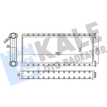Kale Depomix Kalorifer Peugeot 3008 2016- Heater Core