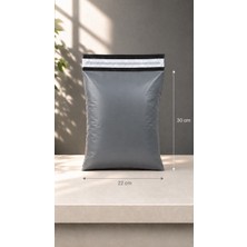 Ambalajın 22X30+5 cm Gri Cepsiz Kargo Poşeti – E-Ticaret Gönderi Poşeti