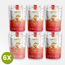 Foodry Freeze-Dry Elma (Freeze Dried Apple) | Dondurularak Kurutulmuş Meyve Kurusu 17G *6