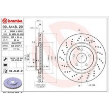 Brembo Depomix Fren Diski On Mercedes W203 CL203 S203 C209 A209 R171 Amg Spor Tip