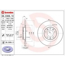 Brembo Depomix Arka Fren Aynasi Astra L 21- Grandland 17- Vivaro C 19- Zafira Life 19- Jumpy Iii 16- C4 18- C5H 21- C5 Aircross 18- Expert 16- 508 18- 5008 16- 308 Ii-Iii 14- 3008 16- 290X35X5DL Dolu