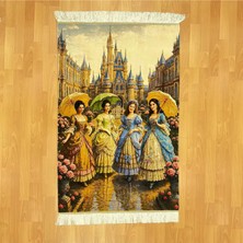 Mevlana Bazaar Şatolu Hanımlar 80 x 120 Duvar Halısı