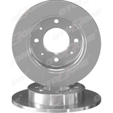 Otozone Depomix Arka Fren Diski Dolu Tip Kia Cerato 1.6l G4ED 04- 1.5l Crdi 4 Silindir 05- 2.0l D4EA Dizel 04- 06 258 Çap x 4 Bijon - Adet Disk Idır