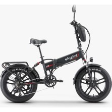 Skyjet Gtııı Pro 1000 W Katlanabilir Elektrikli Bisiklet-Siyah