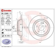 Brembo Depomix Fren Diski Arka Mercedes Vito W447 14-