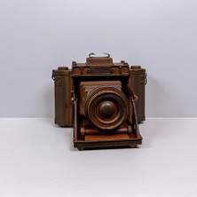 MYBEDESTEN Dekor - Metal Fotoğraf Makinası