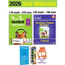 Tonguç Akademi 4'ten 5'e Hazırlık Kitabı 2026 Yaz Tatili 4. Sınıf Türkçe Okuduğunu Anlama Becerileri Seti