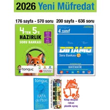 Tonguç Akademi 4'ten 5'e Hazırlık Kitabı 2026 Yaz Tatili 4. Sınıf Matematik Dinamo Soru Bankası Seti