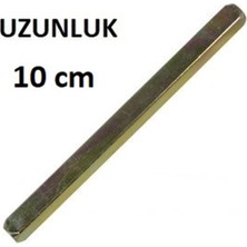 Leva House Kapı Kolu Demiri Kare / Kapı Kolu Mili Kare 10 cm