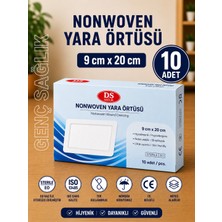 Ds Sağlık Nonwoven Yara Örtüsü 9CM×20CM 10'lu