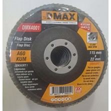 Leva House Dmax Flap Disk  ( 115 x 22 mm ) - A60 Kum Zımpara