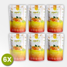 Foodry Freeze-Dry Cennet Hurması (Freeze Dried Persimmon) | Dondurularak Kurutulmuş Meyve Kurusu 17G * 6