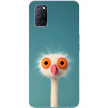 Le Balvo Oppo A52 Uyumlu Şaşkın Hayvan Baskılı Silikon Kılıf