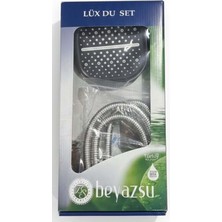 Leva House Beyazsu Mafsallı Lüx Duş Seti - Duş Takımı - Toronto - Kutu Ambalaj