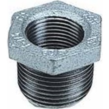 Leva House Fitings - Nipel Redüksiyon Galvaniz 1 1/2-1"