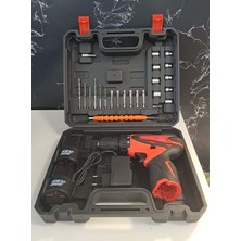 Leva House Hawdi 12 Volt 450W Şarjlı Armut Matkap Seti 10 mm (3/8")