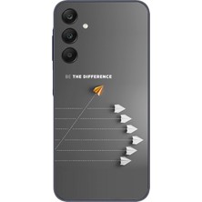 Le Balvo Samsung Galaxy A25 Uyumlu Be The Difference Baskılı Silikon Kılıf